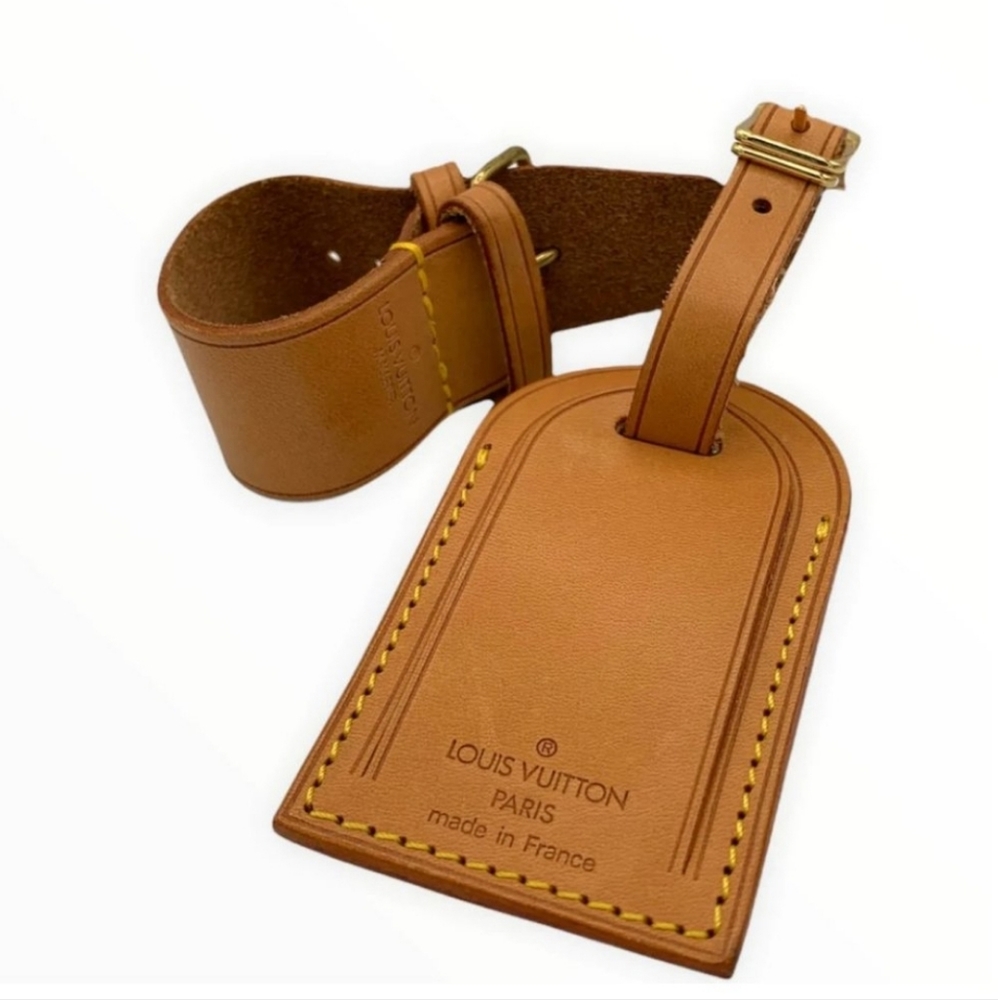 Authentic Louis Vuitton Luggage Tag